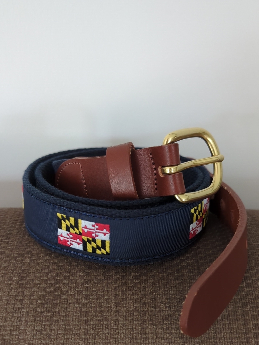 Leather Man Limited Maryland Flag Belt 38